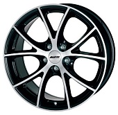 Alutec Cult 8x17 5x114,3 ET 45 Dia 70,1 (diamond black front polished)
