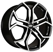 Fondmetall 9XR 9x20 5x114,3 ET 30 Dia 75 (Black Polished)